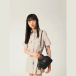 Miumiu Arcadie Matelassé Nappa Goat Leather Small Bowling Handbag Black - Image 2