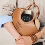 Miumiu Women's Ivy Calfskin Medium Tote Bag Shoulder Bag Basket bag - Image 2