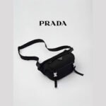 Prada Men's Re-Nylon Saffiano Leather Messenger Bag - Adjustable Strap