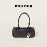 Miumiu Women's Beau Calfskin Small Top-Handle Bowling Bag - Image 2