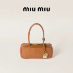 Miumiu Women's Beau Calfskin Small Top-Handle Bowling Bag - Image 4