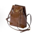 Miumiu Spring New Arrival Patent Leather Mini Bucket Bag