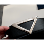 Prada Reversible leather Saffiano belt - Image 3