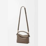 Loewe Small Soft Grained Calfskin Puzzle Edge Shoulder Bag - Image 8