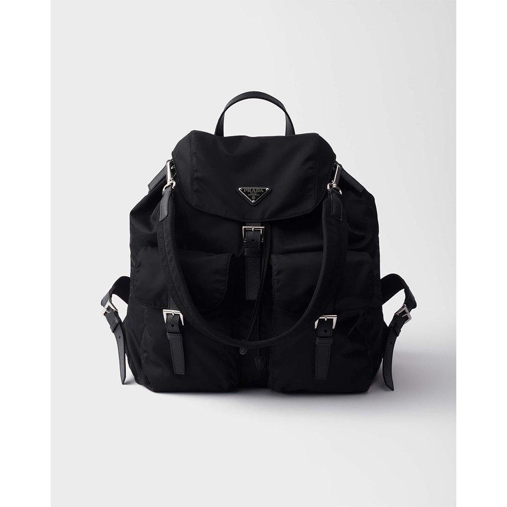 1 PRADA Black Re-Nylon Backpack - New Style - Image 1