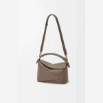 Loewe Small Soft Grained Calfskin Puzzle Edge Shoulder Bag - Image 7