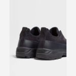 ZEGNA Navy Blue Leather and Suede TRIPLE STITCH MONTE Luxury Casual Shoes - Image 4