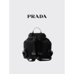 Prada Medium Re-Nylon Backpack for Women with Matching Pouch - Image 4