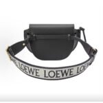 LOEWE Mini Soft Calfskin Jacquard Gate Dual HOBO Shoulder Bag - Image 6