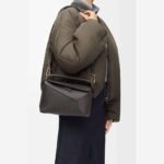 Loewe Small & Mini Puzzle Bag in Soft Grained Calfskin, Crossbody & Shoulder Bag - Image 3