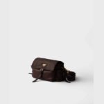 PRADA Explore Medium Nappa Sheepskin Shoulder Bag -Auburn - Image 2