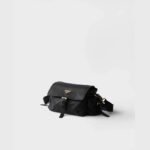 PRADA Explore Medium Nappa Sheepskin Shoulder Bag -Black - Image 5