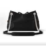 LOUIS VUITTON New CarryAll Cargo BB Black Lambskin Hobo Shoulder Bag - Image 3