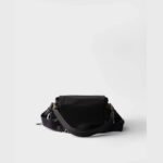 PRADA Explore Medium Nappa Sheepskin Shoulder Bag -Black - Image 7