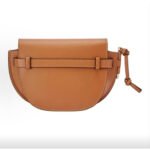 LOEWE Mini Soft Calfskin Jacquard Gate Dual HOBO Shoulder Bag - Image 3