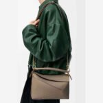 Loewe Small Soft Grained Calfskin Puzzle Edge Shoulder Bag - Image 2