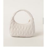Miumiu Wander Matelassé Soft Lambskin HOBO Shoulder Bag - Image 5