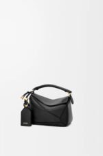 LOEWE Small Featherlight Puzzle Handbag & Shoulder Bag in Nappa Lambskin