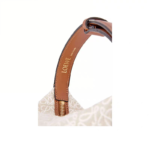 Loewe Small Cubi Anagram Tote Bag  Box Bag in Jacquard and Calfskin - Image 4