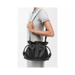 Loewe Nappa Leather Flamenco Clutch Shoulder Pouch Bag - Image 3
