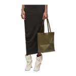 LOEWE Shiny Calfskin Puzzle Fold Tote Bag - Image 2