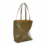LOEWE Shiny Calfskin Puzzle Fold Tote Bag - Image 3
