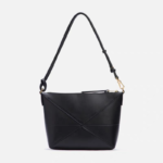 Loewe Polished Nappa Calfskin Puzzle Fold Pouch Shoulder Bag - Image 5