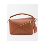 LOEWE Small Featherlight Puzzle Handbag & Shoulder Bag in Nappa Lambskin - Image 6