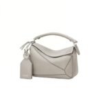 LOEWE Small Featherlight Puzzle Handbag & Shoulder Bag in Nappa Lambskin