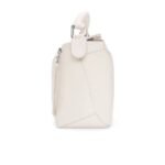 Loewe Small Puzzle Bag Classic Calfskin Anagram Embossing Removable Shoulder Strap - Image 6
