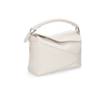 Loewe Small Puzzle Bag Classic Calfskin Anagram Embossing Removable Shoulder Strap