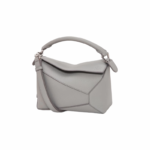 Loewe Small Puzzle Bag Classic Calfskin Anagram Embossing Removable Shoulder Strap