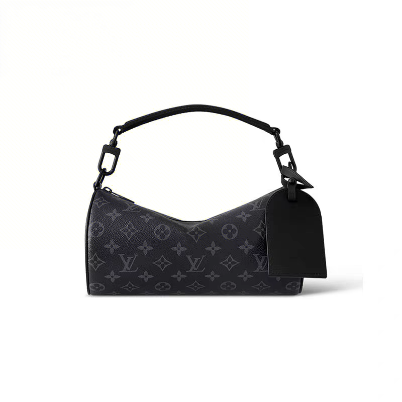 微信图片_20260129144729 LV Soft Polochon PM New Jacquard Strap Removable Handle Canvas Bag - Image 1
