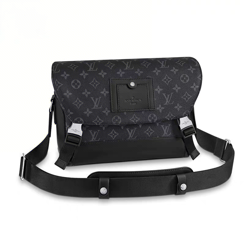 微信图片_20260129164714 LOUIS VUITTON Men's Soft Canvas Messenger Bag with Double Buckle - Image 1
