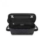 LOUIS VUITTON Men's Soft Canvas Messenger Bag with Double Buckle - Image 5