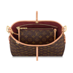 LV CarryAll PM Monogram Canvas Tote with Pouch Top-Handle & Shoulder - Image 5