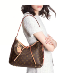 LV CarryAll PM Monogram Canvas Tote with Pouch Top-Handle & Shoulder - Image 2