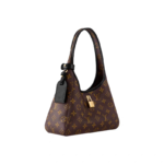 LV The Drop PM Monogram Canvas Women’s Hobo Top-Handle & Shoulder - Image 4