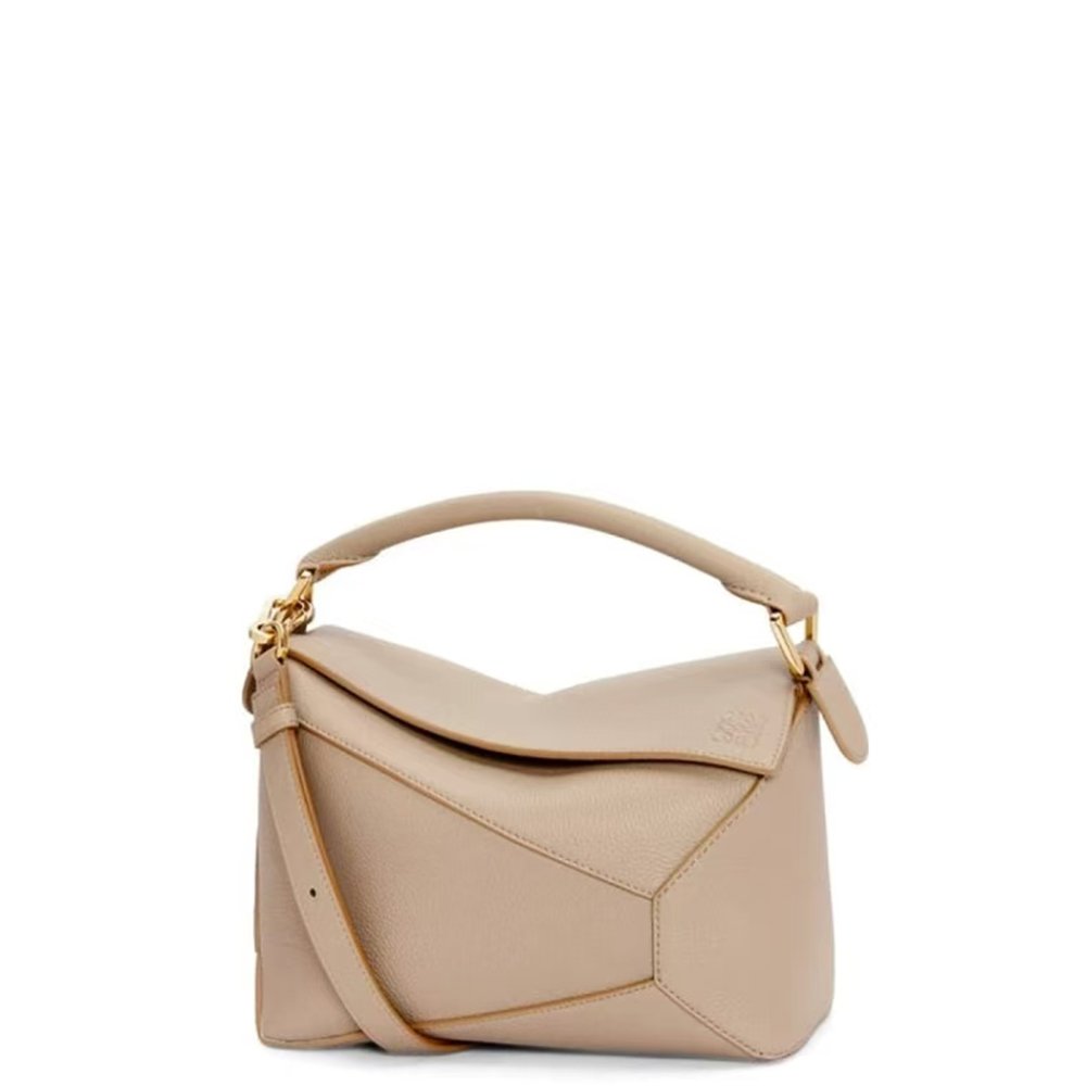画板 1 Loewe Small Puzzle Bag Classic Calfskin Anagram Embossing Removable Shoulder Strap - Image 1