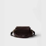 PRADA Explore Medium Nappa Sheepskin Shoulder Bag -Auburn - Image 4