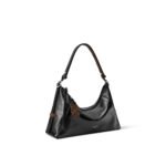 LV CarryAll East West Black Lambskin Tote - 3-Way Carry - Image 4