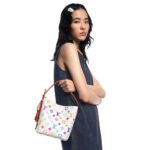 LV All In BB Monogram Multicolore White Leather - Top Handle & Shoulder - Image 2