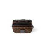 LV S Lock Monogram Black Messenger Bag - Shoulder & Crossbody - Image 3