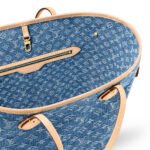 Louis Vuitton Denim Neverfull MM Tote Bag - Image 5