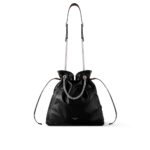 Louis Vuitton Off Duty Vibe MM Black Lambskin Tote Bag