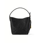 LOUIS VUITTON All In BB Black Leather - Top Handle & Shoulder Bag