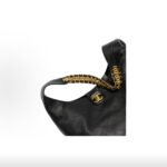 CHANEL 25P Lambskin Gold-Tone Hardware HOBO Shoulder Bag - Image 4