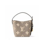 LOUIS VUITTON All In BB Elephant Grey Leather - Top Handle & Shoulder Bag