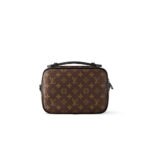 LV S Lock Monogram Black Messenger Bag - Shoulder & Crossbody - Image 4
