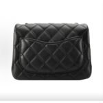 CHANEL 25K FW25 Black Quilted Lambskin Gold-Tone Ball Chain Shoulder Bag - Image 3